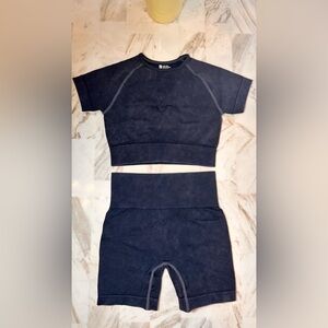 Chic Black Two-Piece Set